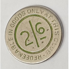 AUSTRALIA . TWO 2 SHILLINGS / SIX PENCE . STEEL TOKEN